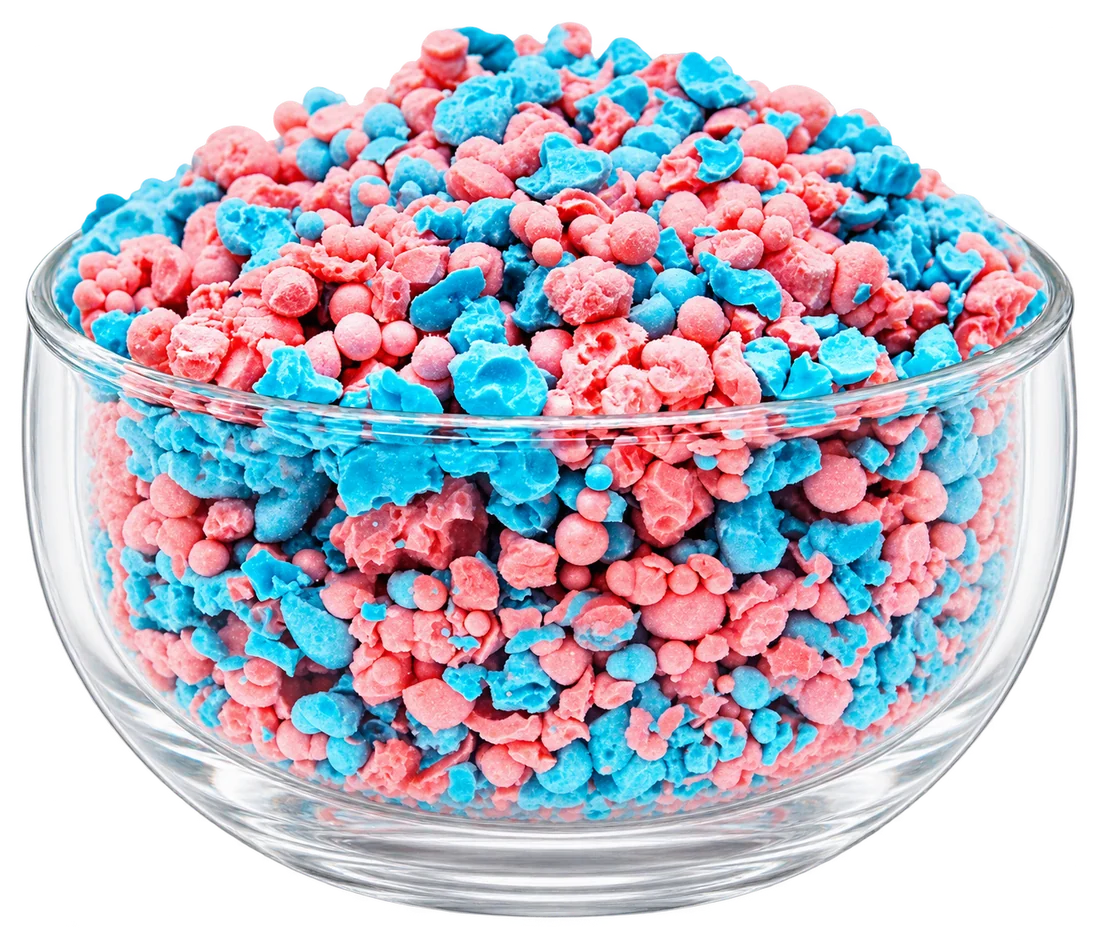 Pink and blue Mini Melts